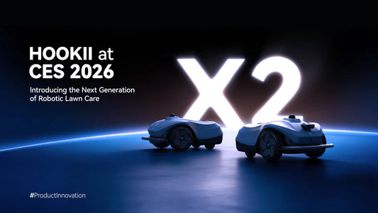 HOOKII at CES 2026: Introducing the Next Generation of Robotic Lawn Care