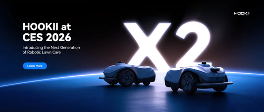 HOOKII at CES 2026: Introducing the Next Generation of Robotic Lawn Care