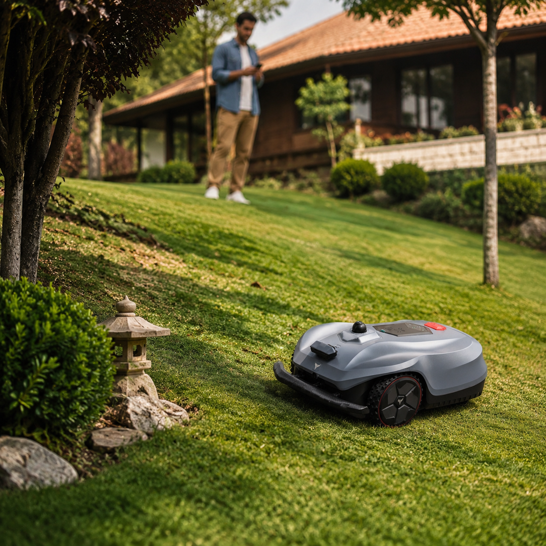 robot lawn mower for 4000 square meters
