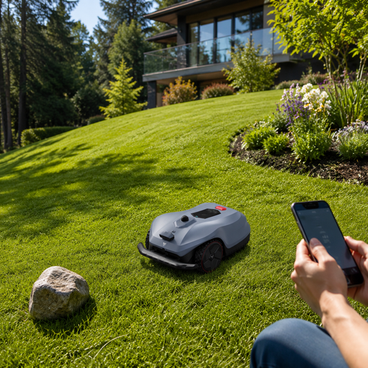 robot lawn mower for 2000 square meters
