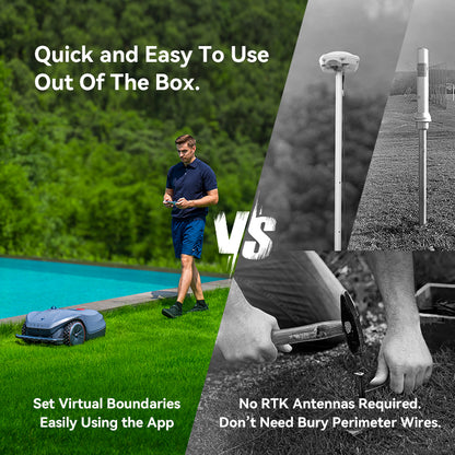 HOOKII Neomow X Robotic Lawn Mower with 3D LiDAR SLAM