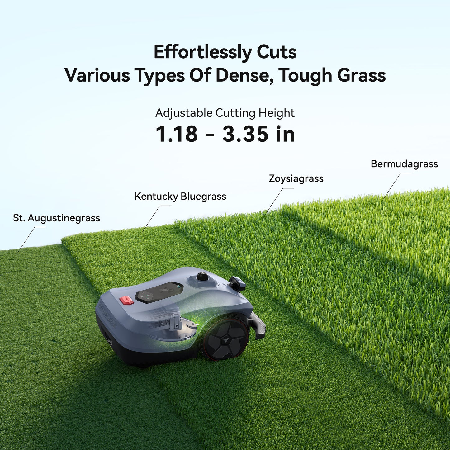 HOOKII Neomow X 2 Robotic Lawn Mower with 3D LiDAR and AI Vision System