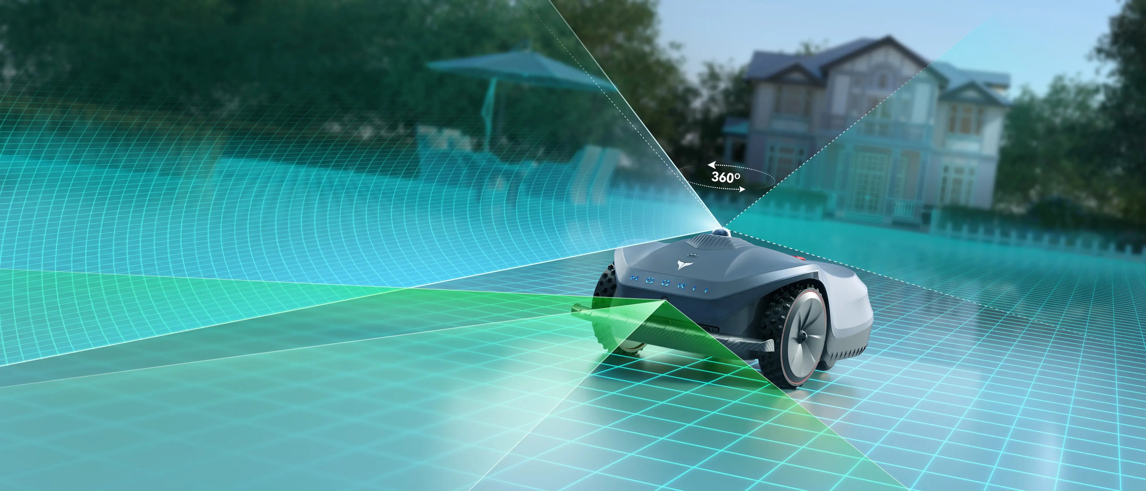 Automatic Lawn Mowing Best Robot Mower For Edges HOOKII Neomow X